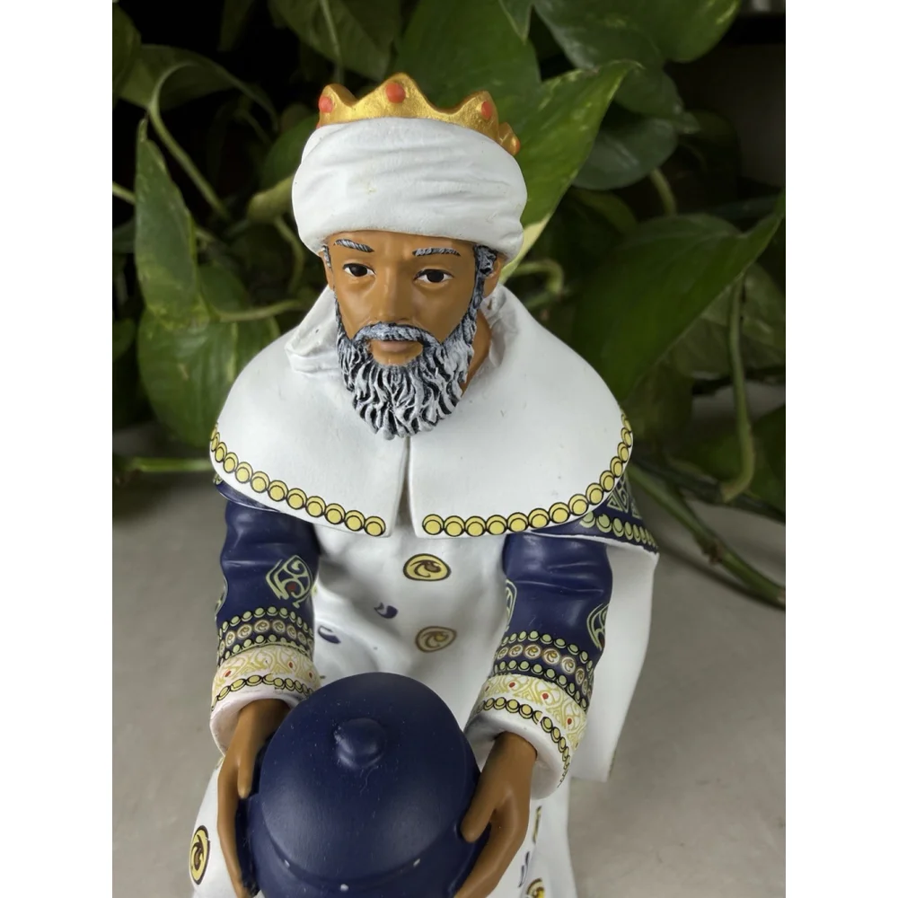 Hawthorne Village The Silent Night Nativity Collection King Balthasar 2011